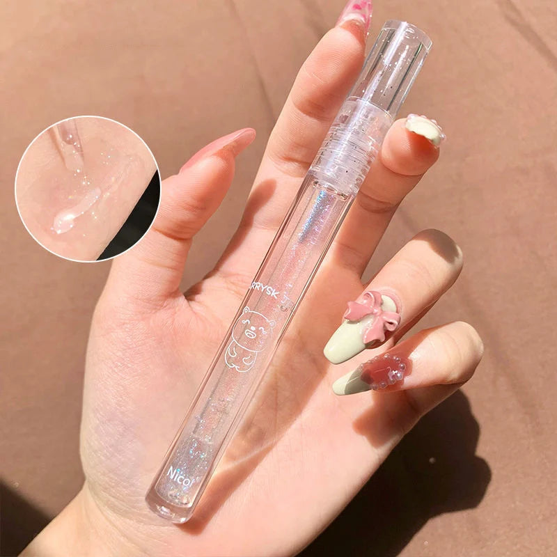 Blue Diamond Lip Gloss - Long Lasting Waterproof Lip Oil & Shine