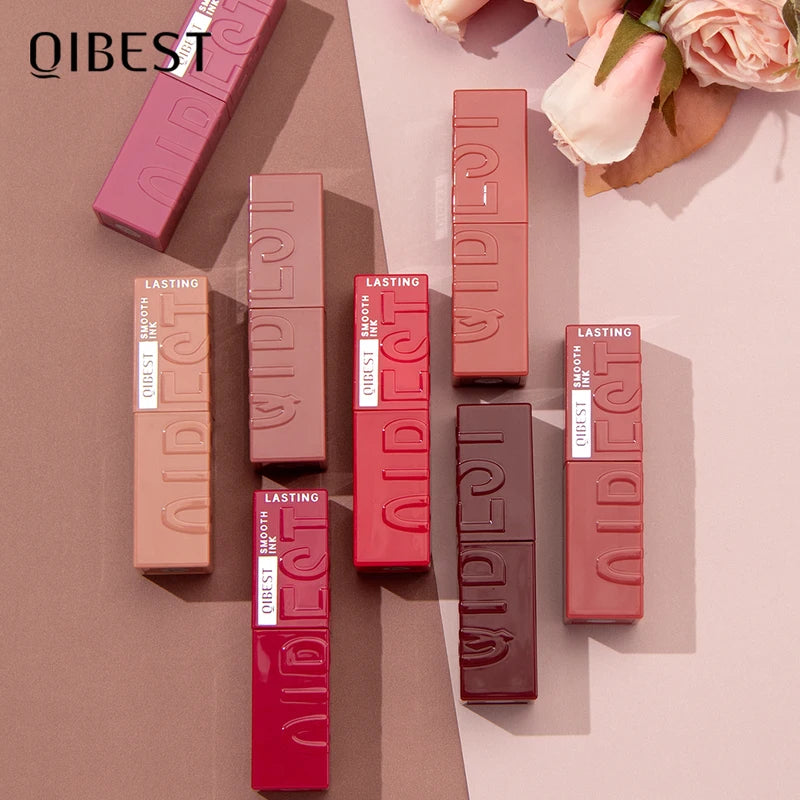 Watery Lip Glaze Lipstick - Moisturizing Glossy Lip Tint with Long-Lasting Color
