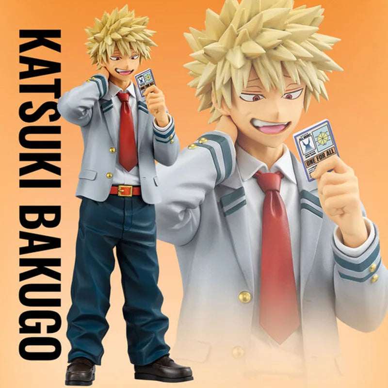 Anime Figure Katsuki Bakugo Collectible Statue Gift for Fans