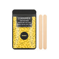 Hard Wax Beads for Coarse Hair Removal, Painless Waxing Beans & Spatulas
