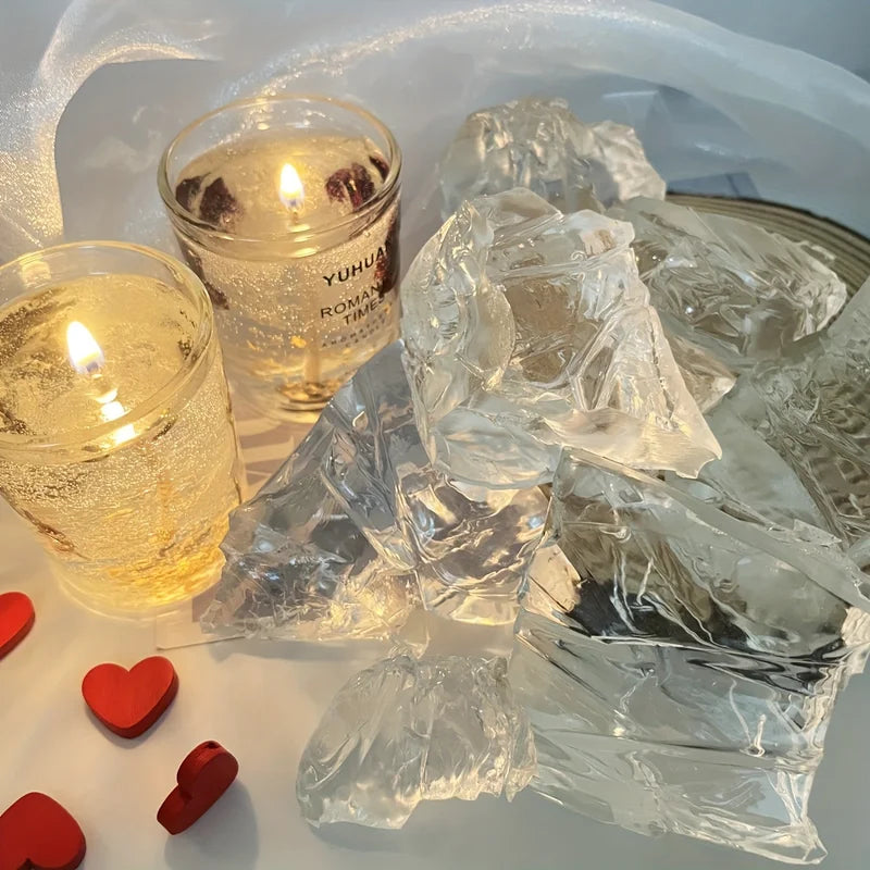 Transparent Candle Wax for DIY Candle Making - 100G/200G Crystal Melts