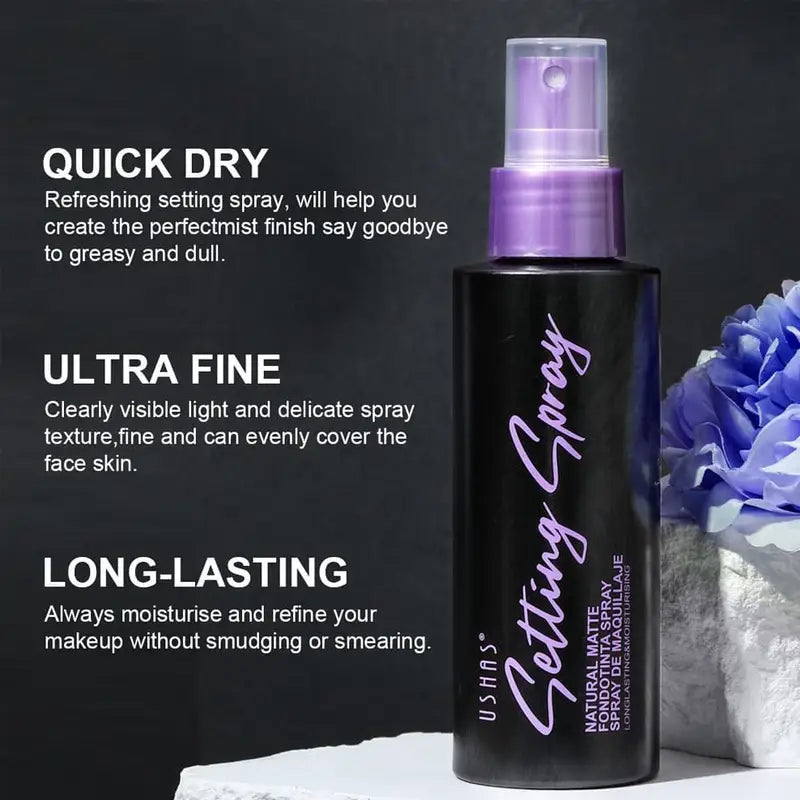 Matte Waterproof Makeup Setting Spray 110ml Oil Control & Long Lasting
