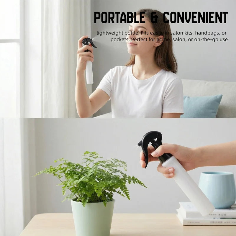 30ml Portable Spray Bottle Lockable Nozzle Leak-Proof Fine Water Mist Sprayer