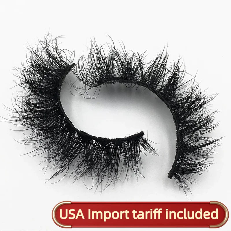 3D Mink Lashes Fluffy Handmade Reusable Short Natural Eyelashes for Makeup