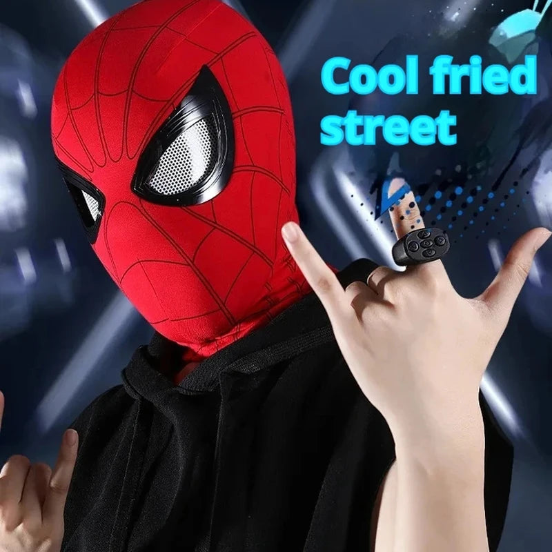 Electronic Cosplay Mask with Remote Control Movable Eyes - Collectible Toy for Adults