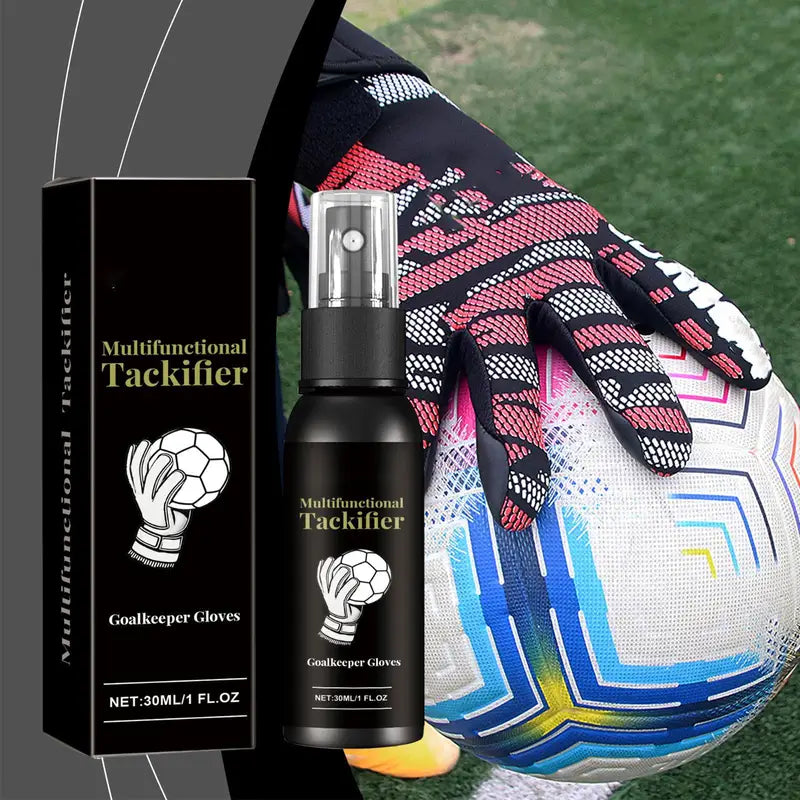 Football Goalkeeper Grip Spray 30ml – Safe, Harmless, Enhances Glove Grip
