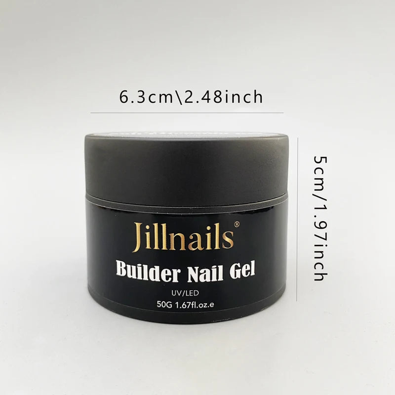 Builder Nail Gel for French Manicure & Nail Extensions - Self-Leveling UV LED Sculpting Gel