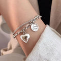 Trendy Lady Bracelet Chain Jewelry for Women with Butterfly Charm - Casual Gift Accessory