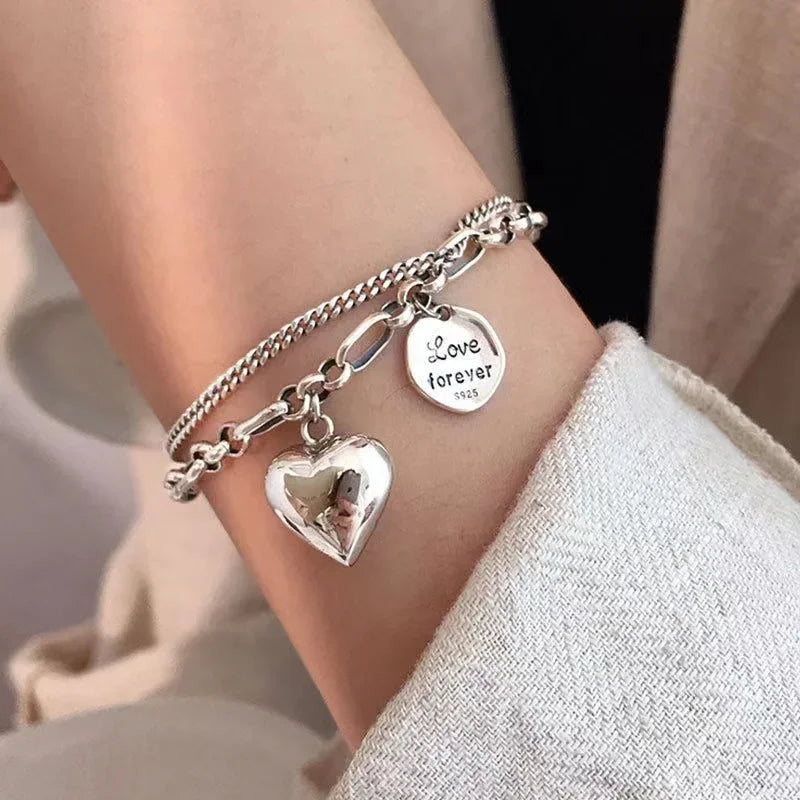 Trendy Lady Bracelet Chain Jewelry for Women with Butterfly Charm - Casual Gift Accessory