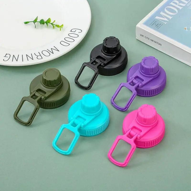 Universal Plastic Bottle Lid Replacement Splash Spill Proof Cup Cap - Multicolor