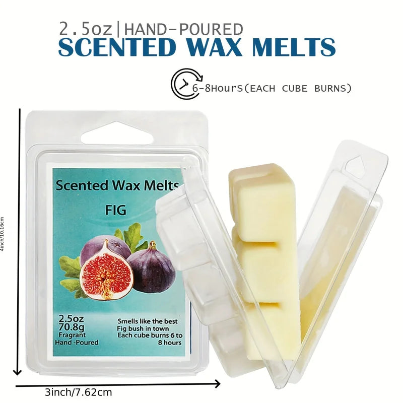 Aromatherapy Candle Set with Assorted Wax Blocks - Holiday & Wedding Gift Box