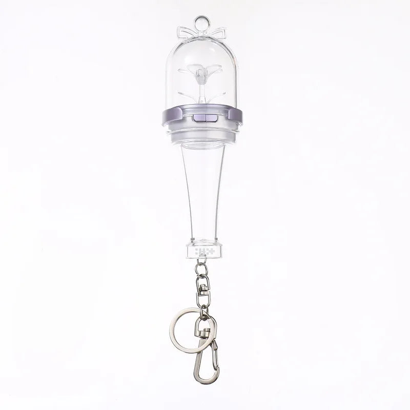 Mini Lightstick Keychain for Kpop Fans - Yunah Minju Moka Wonhee Iroha Gift