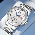 Vintage Ultra-Thin Men's Watch - Waterproof Quartz Timepiece with Night Light