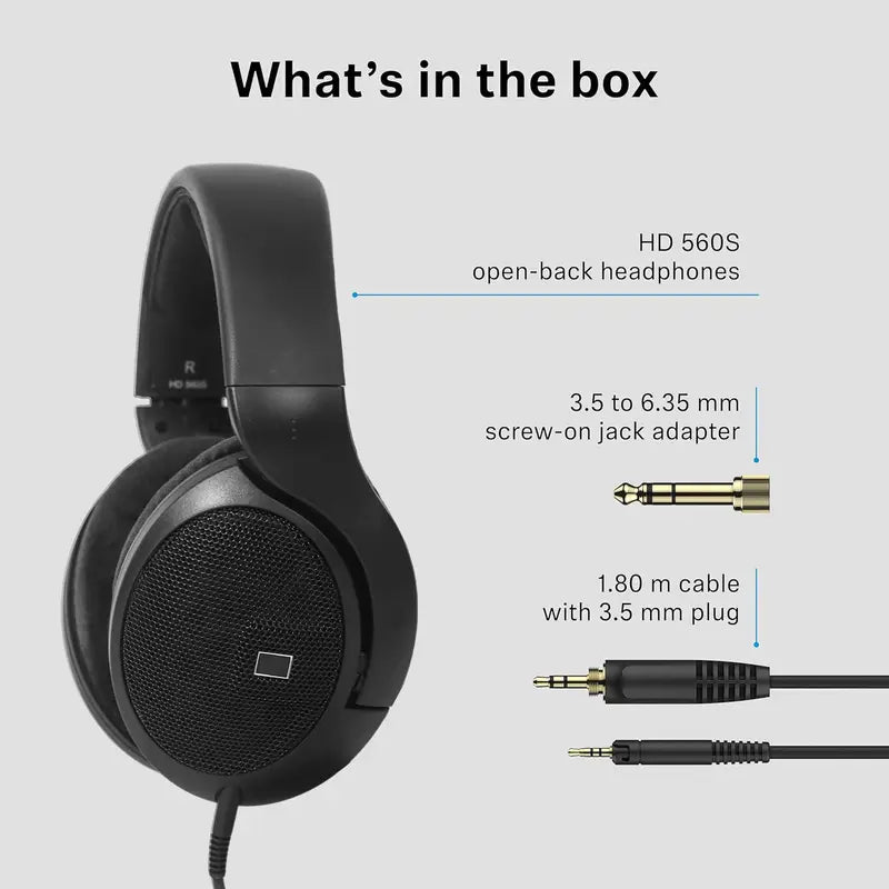 Open-Back Studio Monitor Headphones for Mixing and Mastering
