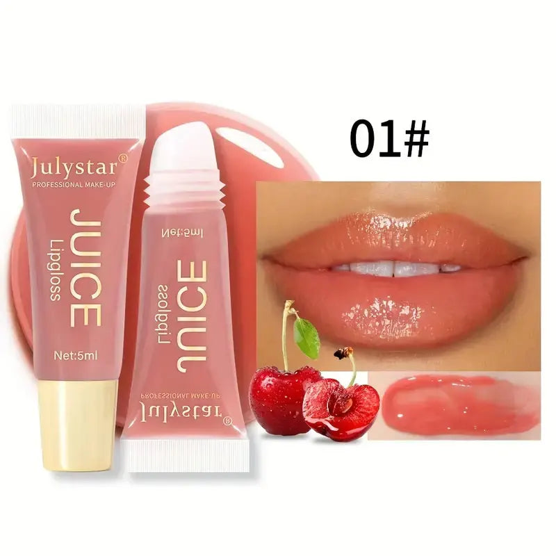 Watery Clear Lip Oil & Lip Gloss Set Moisturizing & Smoothing Lip Care