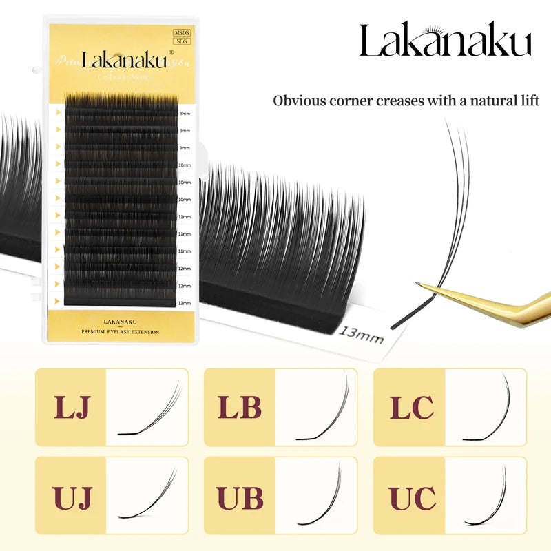 Pre-Bundled Spike Lash Extensions - Blooming Flowering Eyelash Set All Sizes