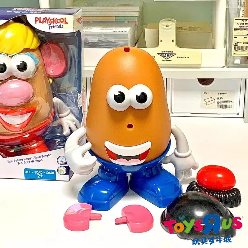 Cartoon Anime Mr Mrs Potato Head Action Figure with Plants - Collectible Toy Model Gifts