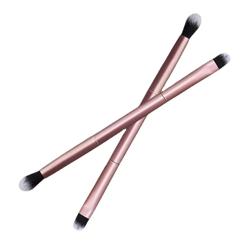 Double Ended Eyeshadow Brush Set - Professional Makeup Cosmetic Tools