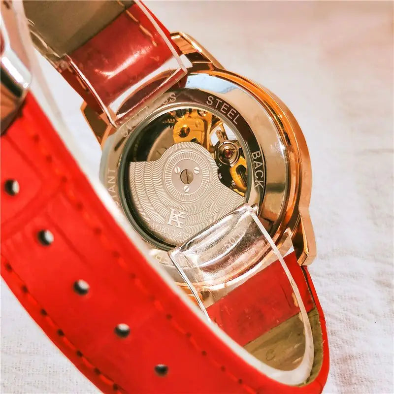 Women’s Automatic Mechanical Watch with Luminous Waterproof Design