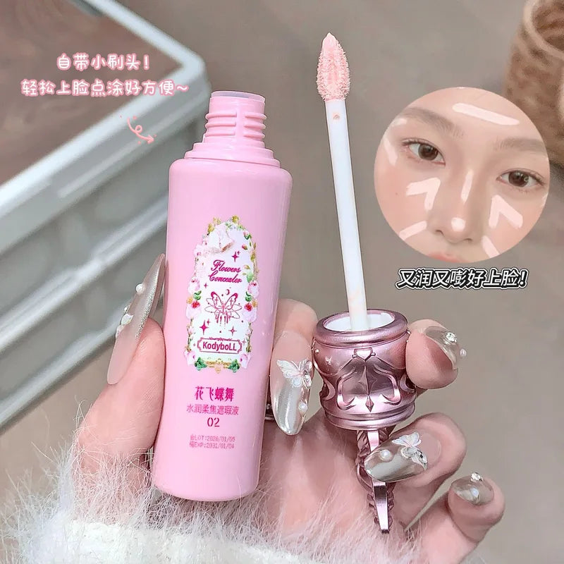 Waterproof Liquid Concealer with Oil Control & Long-Lasting Hydrating Formula