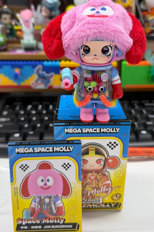 POP MART Space Molly 4th Gen Blind Box Action Figure Collectible Toy