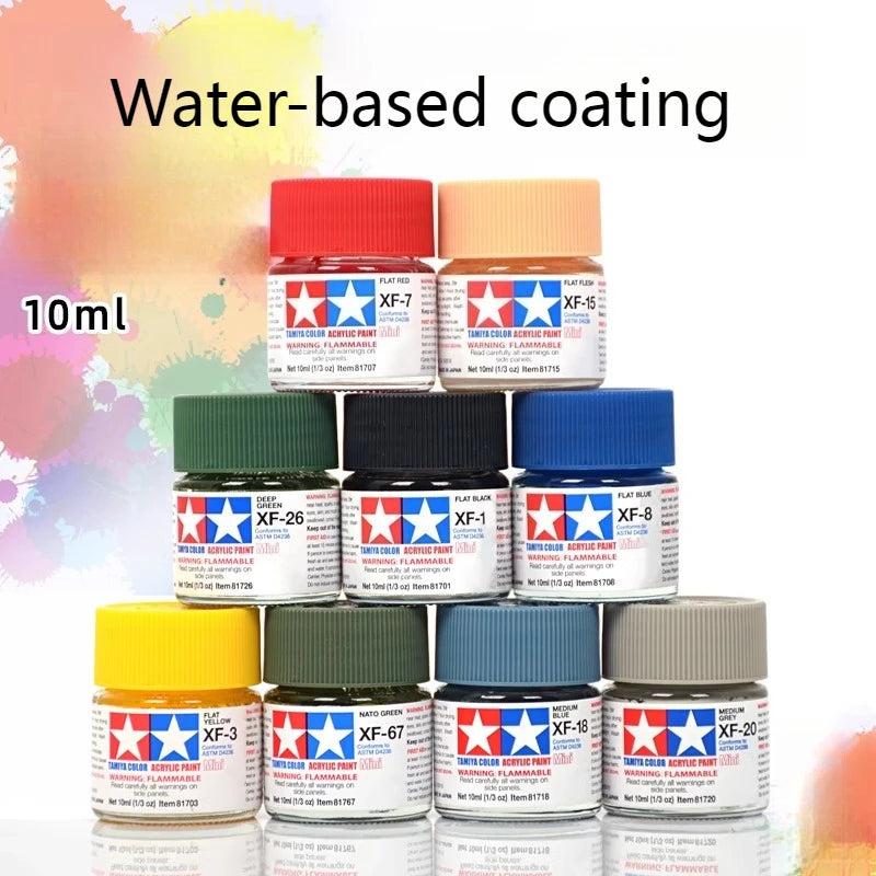 Water-Based Paint Pigment Set 10ml for Art & Crafting - Eco-Friendly Safe