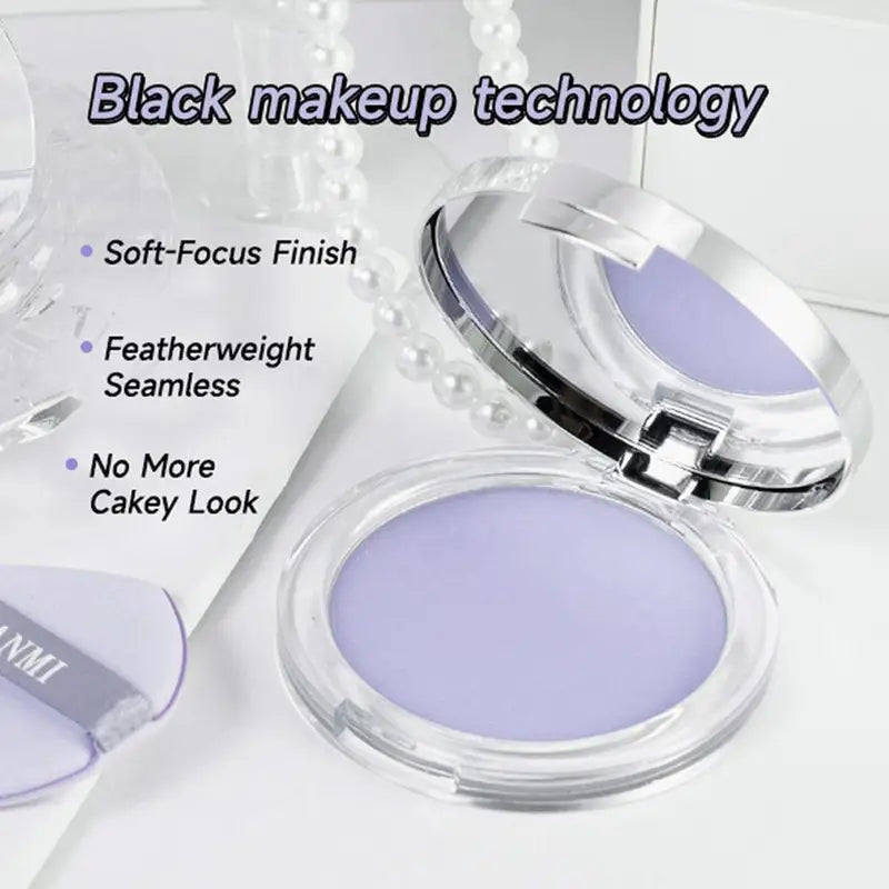 Long Lasting Lavender Setting Powder with Natural Extract for Oil Control & Matte Finish