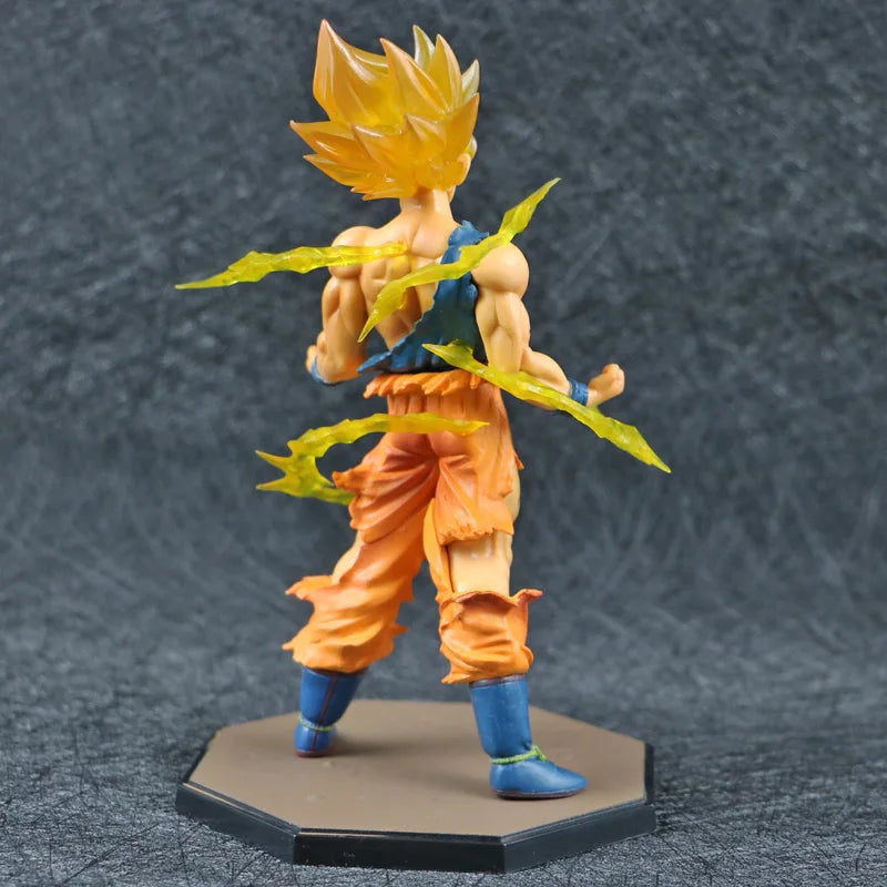Anime Dragon Ball Son Goku Super Saiyan Action Figure - 17cm Collectible Toy for Kids & Fans