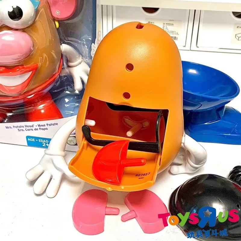 Cartoon Anime Mr Mrs Potato Head Action Figure with Plants - Collectible Toy Model Gifts