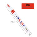 Waterproof Oil-Based Paint Pen Set - Quick Dry & Permanent Markers for Car Tyres