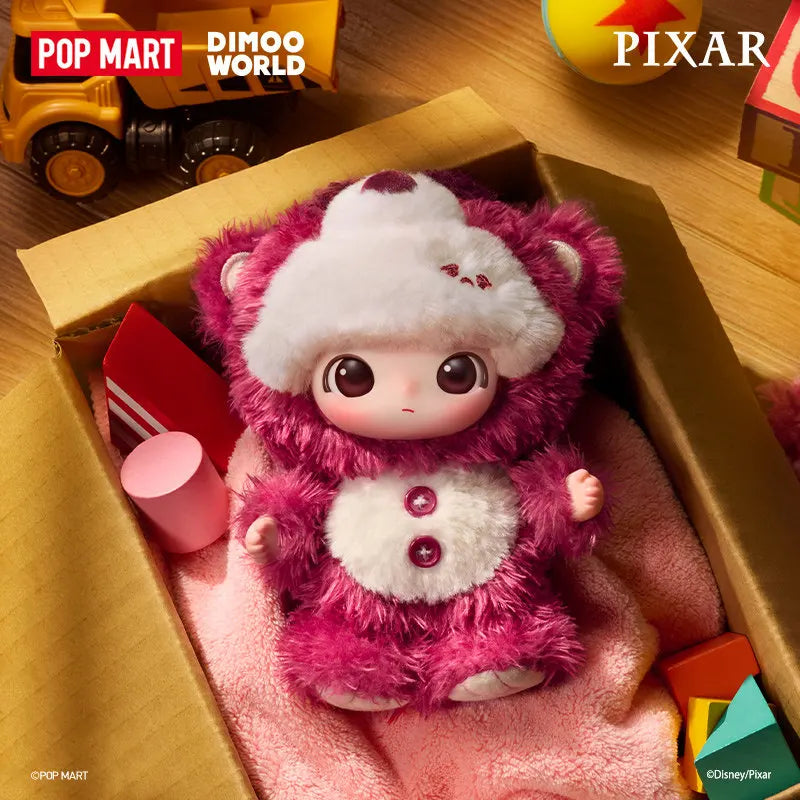 POP MART Dimoo World Pixar Vinyl Plush Pendant Mystery Box - Collectible Figurines & Home Decor
