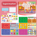 Children Busy Book 4 Themes Sticker Activity Book Educational Montessori Toy
