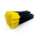 Disposable Eyelash & Eyebrow Brush Wands Set of 5/25/50 - Cosmetic Applicators