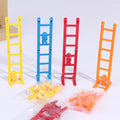 Mini Plastic Climbing Stairs Doll Toys Set for Kids Party Favors & School Rewards