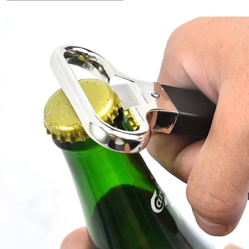Handheld Bottle Opener and Foil Knife Set - Labor-Saving Kitchen Bar Tool