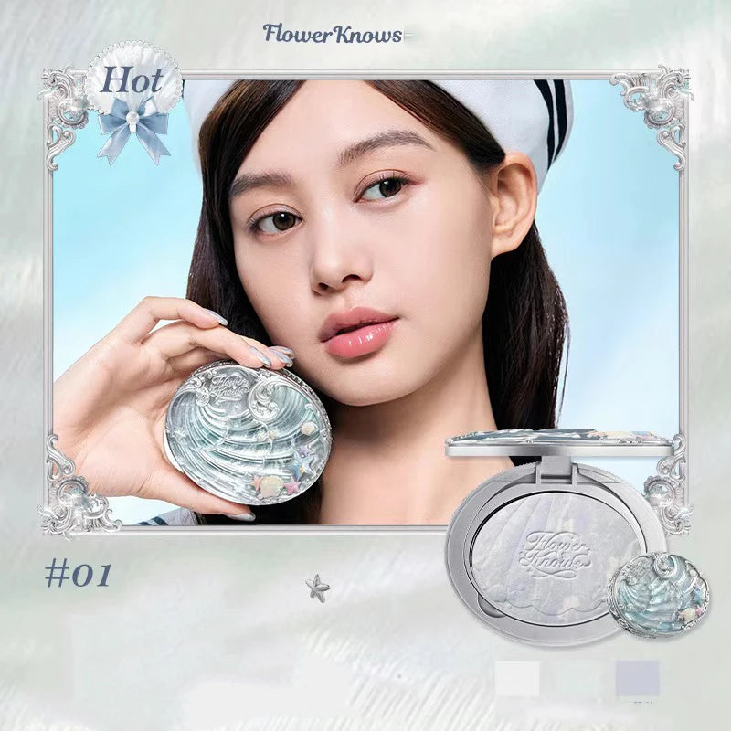 Long-Lasting Matte Compact Powder - Oil-Free, Waterproof & Shine Control Face Makeup
