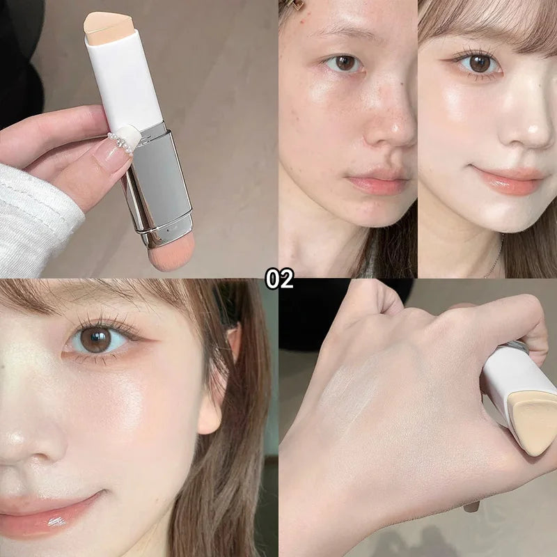 Moisturizing Foundation Stick with Natural Matte Finish for Flawless Skin