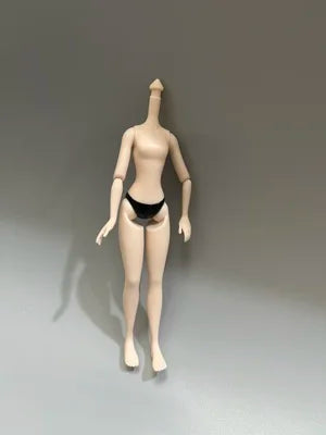1/12 Doll House Girl Doll Without Head - DIY Nude Movable Body, 25cm
