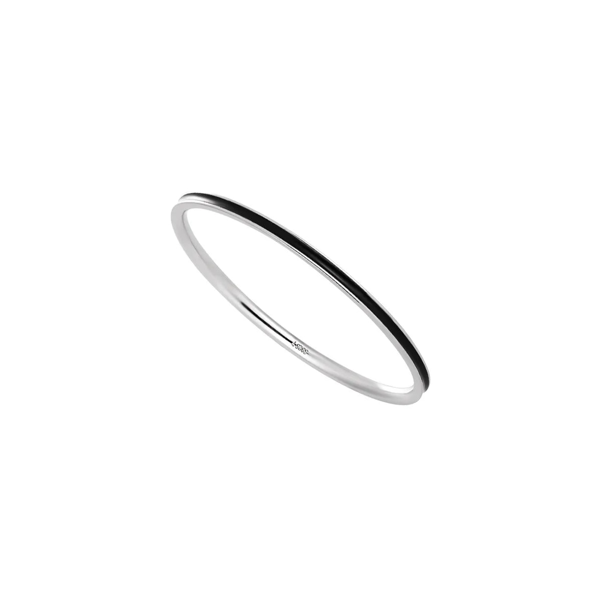 Minimalist Sterling Silver Stackable Ring for Women - Adjustable Sizes