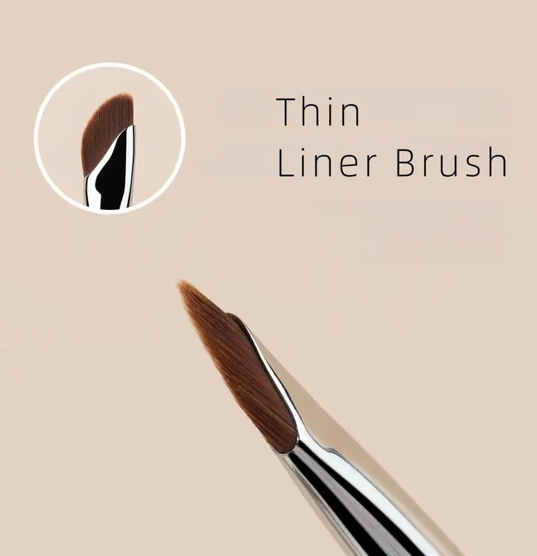 Ultra Precision Eyeliner Makeup Brush Fine Tip Cosmetic Tool for Eye & Lip