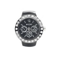 Creative Diamond Ring Watch for Men & Women - Couple Jewelry, Alloy Shell, Round Dial