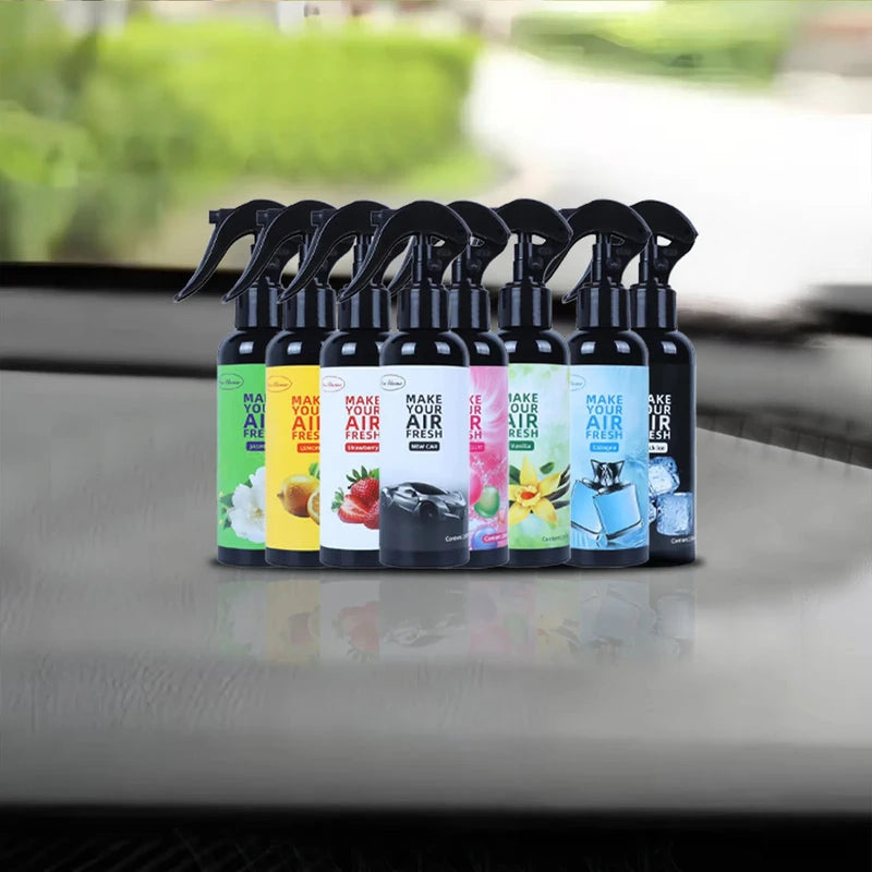 150ML Car & Home Air Freshener Spray Purifying Deodorizer with Multiple Colors