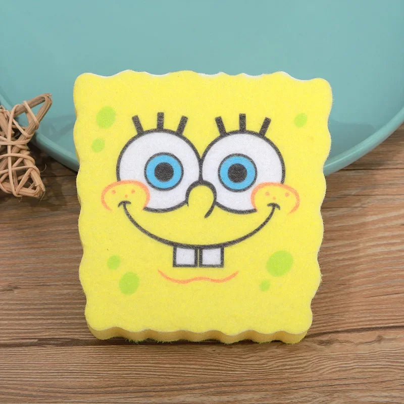 Funny Cartoon SpongeBob Sink Drain Basket - Kitchen Sink Sponge Holder & Storage