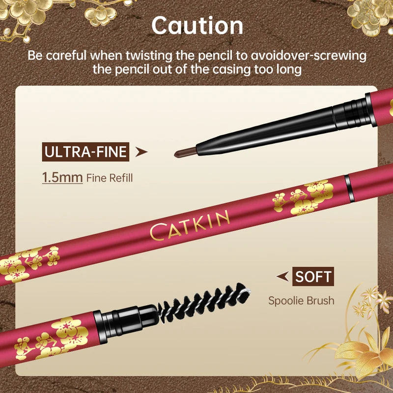 Waterproof Eyebrow Pencil Set - Long-Lasting, Smudge-Proof, Easy to Apply