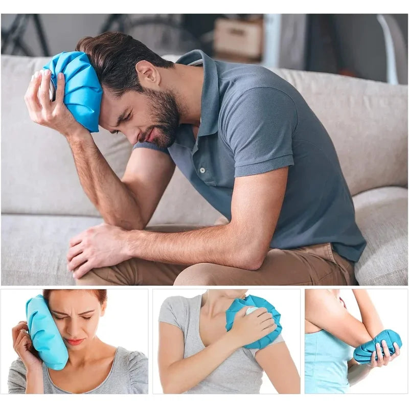 Reusable Hot & Cold Therapy Ice Bag for Injuries Pain Relief Waterproof Leak-Proof