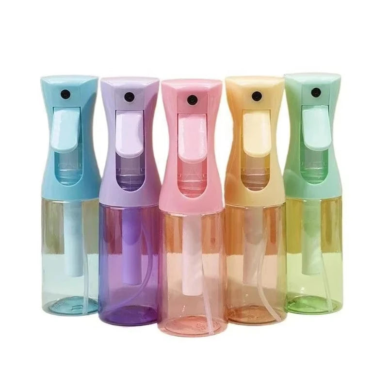Portable Spray Bottle 200/300ML Continuous Mist Reusable for Beauty & Plant Watering