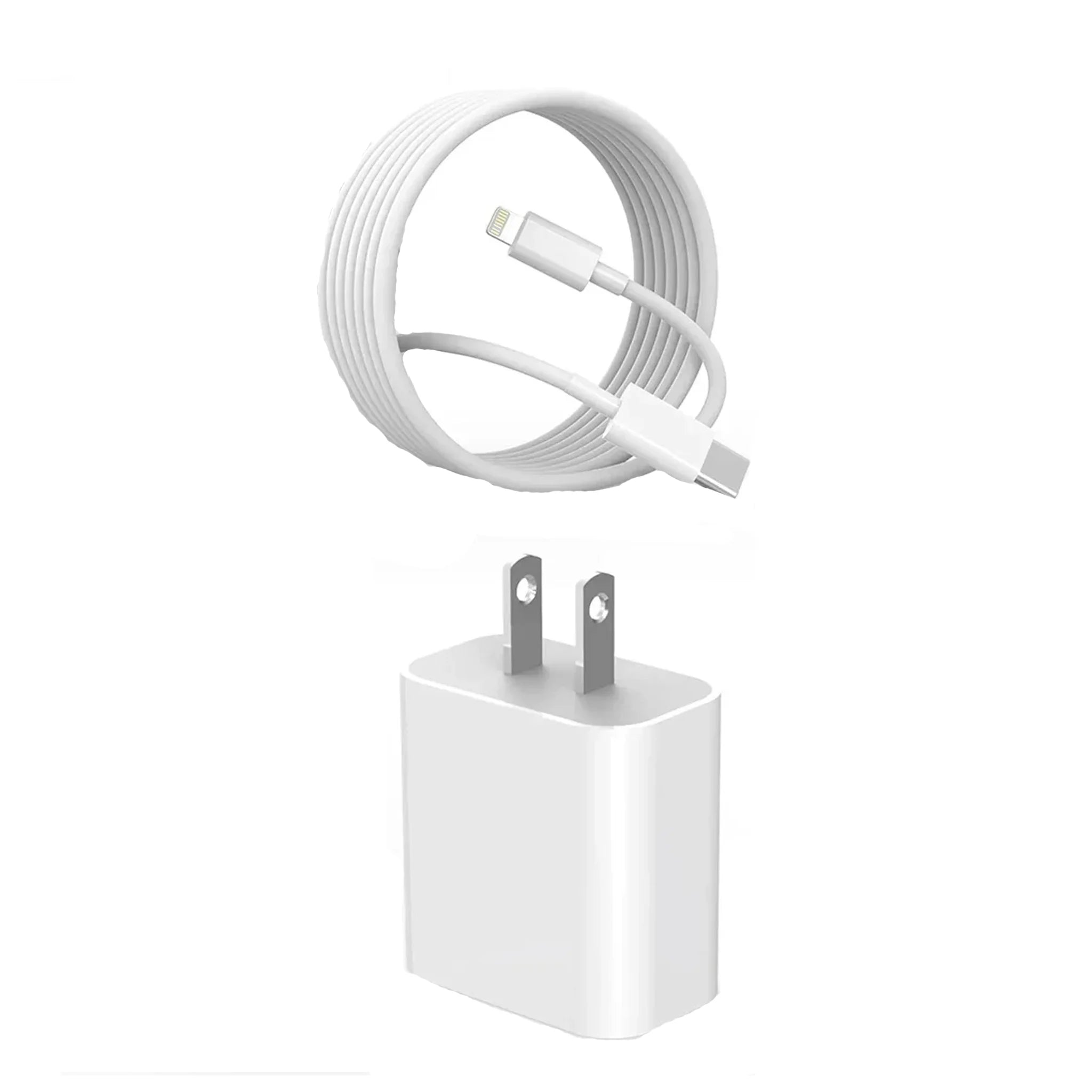 20W USB C Fast Charger with 3.3Ft Cable for iPhone and Android Devices
