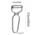 Stainless Steel Vegetable & Fruit Peeler Kitchen Tool - Multiple Colors