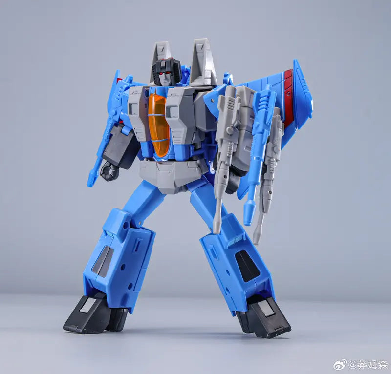 Action Figure Set with Thundercracker Starscream Skywarp Blitzwing - Multiple Colors