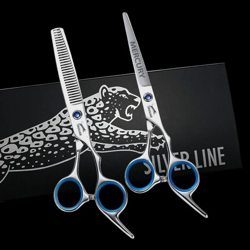 Professional Hairdressing Scissors 5.5 & 6 Inch Salon Shears for Hair Cutting & Thinning